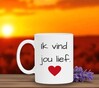 foto 2 Koffiemok Valentijn ik vind jou lief