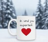 foto 4 Koffiemok Valentijn ik vind jou superlief