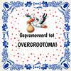 foto 1 Leuk tegeltje voor een overgrootoma aankondiging geboorte
