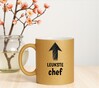 foto 3 Mok voor de leukste chef glitter gouden mok 