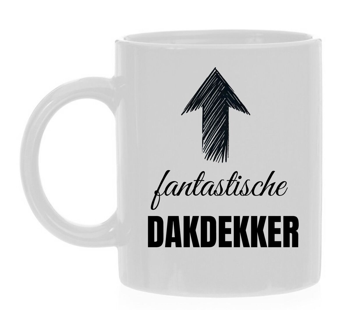 Mok voor een dakdekker die fantastisch is