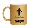 foto 1 Mok voor een fantastische zwager glitter goud