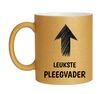 foto 1 Mok voor een leuke pleegvader glitter goud
