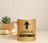 foto 3 Receptioniste mok glitter goud fantastisch kado