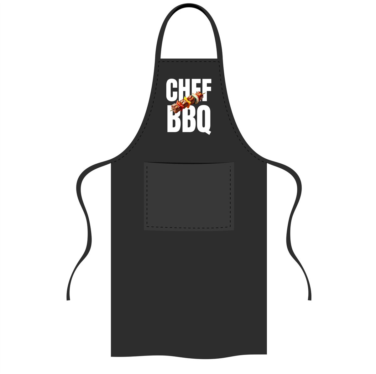 Schort voor chef bbq chef barbecue