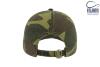 foto 3 leger groene camouflage katoenen baseballpet