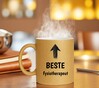 foto 2 Mok voor de beste fysiotherapeut goud met glitters