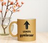 foto 3 Mok voor een leuke gymleraar goud en glitter