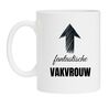 foto 1 Mok wit voor een fantastische vakvrouw leuke cadeautje