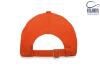 foto 2 Oranje katoenen baseballpet