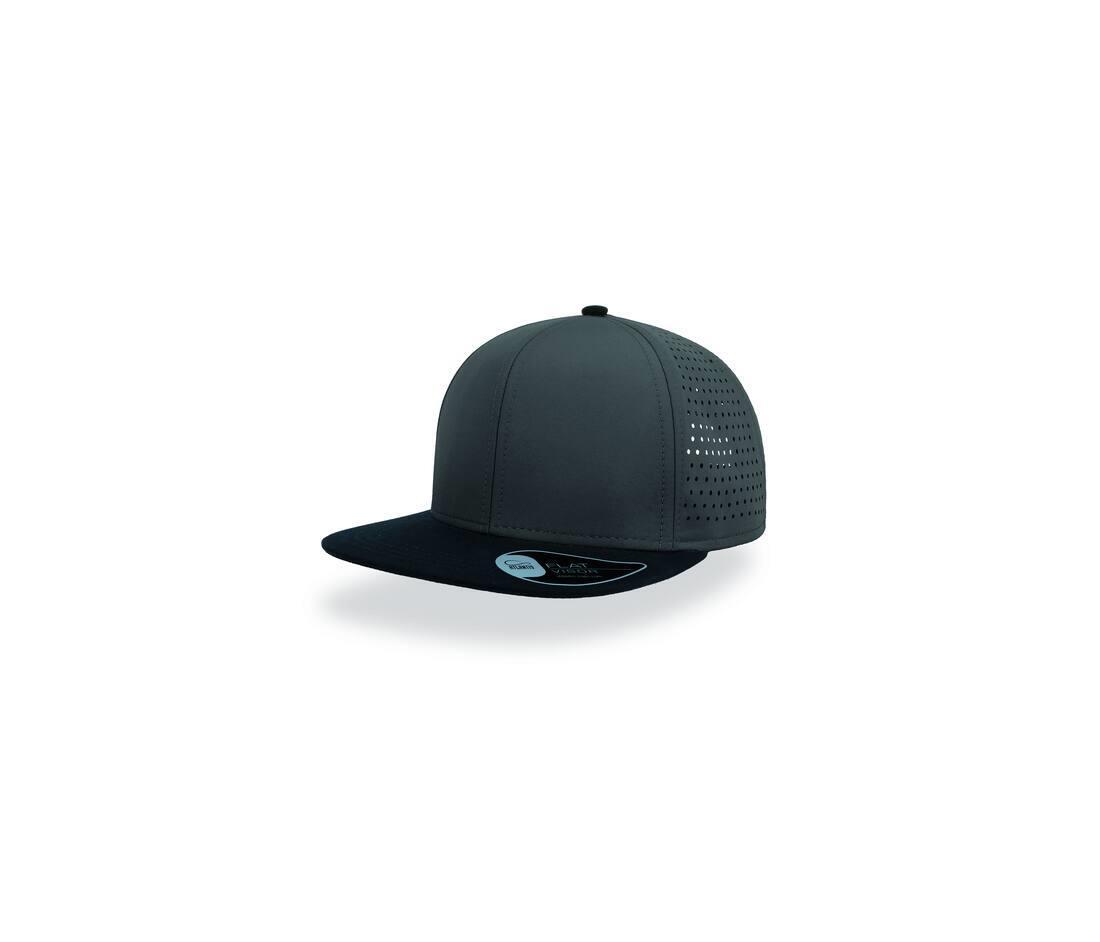 Pet Snapback Cap Donker grijs met zwart