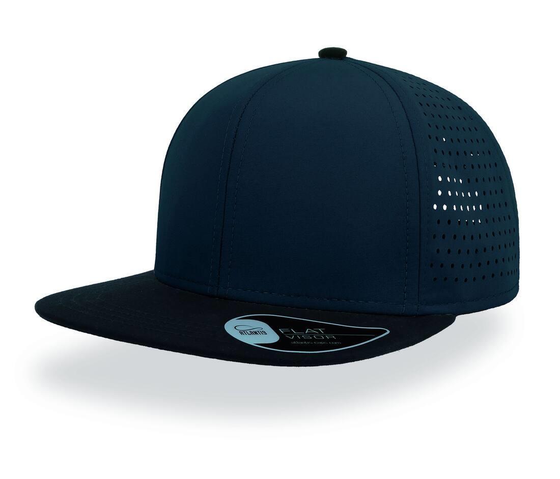 Pet Snapback Caps donkerblauw met zwart