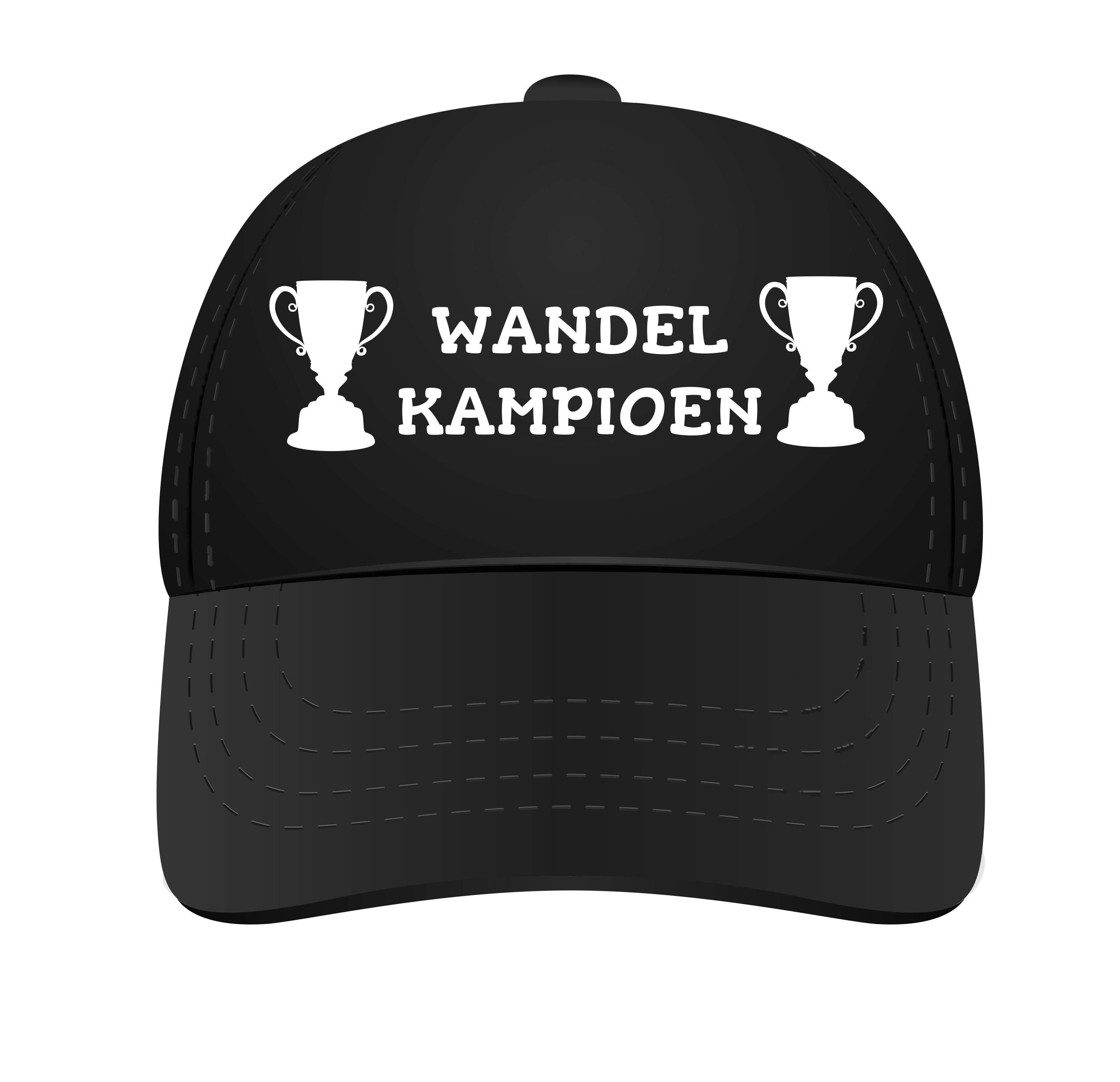 Pet wandel kampioen leuk vierdaagse pet wandelvierdaagse