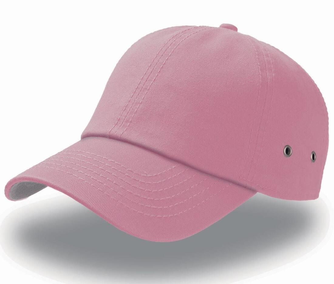 Roze katoenen baseballpet