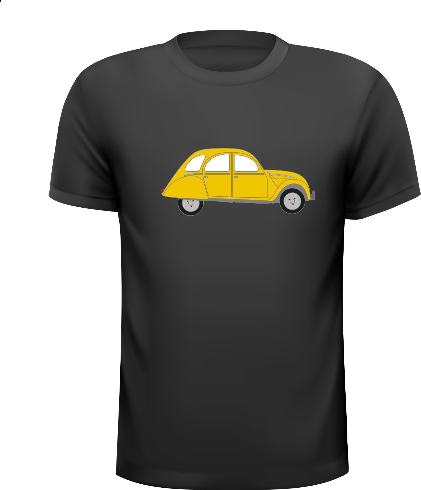 T-shirt liefhebbers van de Citroën 2CV Deux Chevaux leijke eend