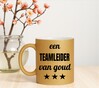 foto 4 Beker goud glitter voor een teamleider van goud