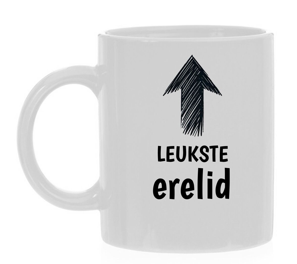 Beker voor koffie of thee voor het leukste erelid