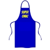 Blauwe schort voor een super oma!