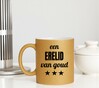 foto 4 Glitter mok voor een erelid van goud leuk kado orgineel