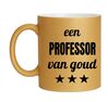 foto 1 Gouden beker met glitters voor een professor van goud