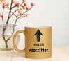 foto 3 Gouden glitter mok voor de leukste voorzitter 