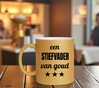 foto 4 Gouden mok met glitter voor een stiefvader van goud