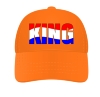 Koningsdag pet king oranje