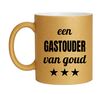 foto 1 Leuke cadeau mok voor een gastouder van goud