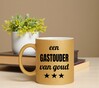 foto 4 Leuke cadeau mok voor een gastouder van goud