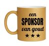 foto 1 Mok kado voor een sponsor van goud