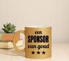 foto 3 Mok kado voor een sponsor van goud