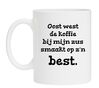 foto 1 Mok Oost west de koffie bij mijn zus smaakt op z'n best kado zus