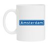 Mok plaatsnaambord Amsterdam