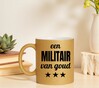 foto 2 Mok voor een militair van goud