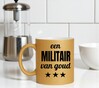 foto 3 Mok voor een militair van goud