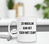 foto 4 Mok voor op het werk Zo moeilijk kan het toch niet zijn?
