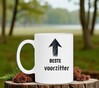 foto 3 Mok wit voor de beste voorzitter leuke cadeau mok 