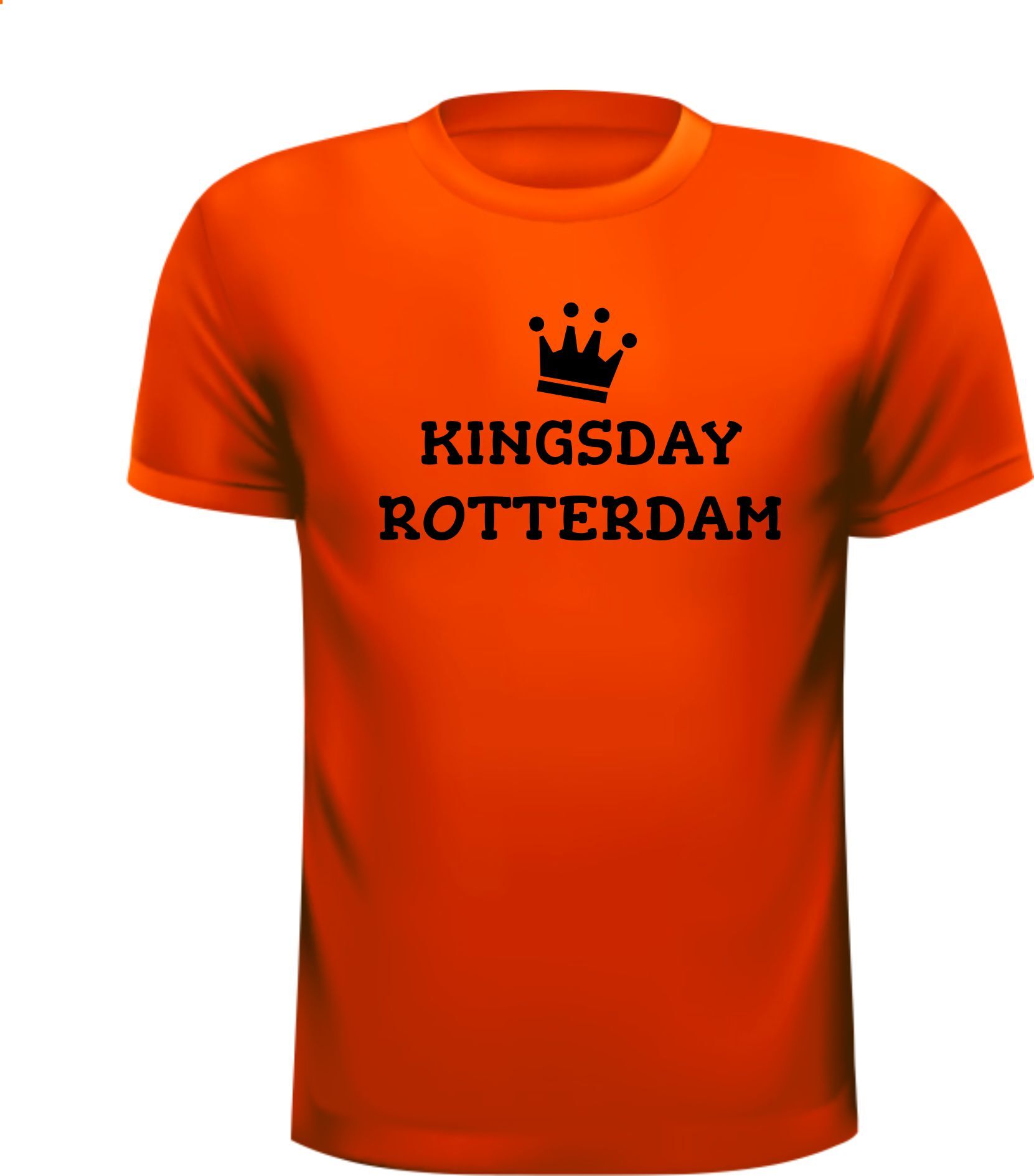 Oranje Koningsdag kingsday Rotterdam shirtje