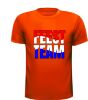 Oranje Koningsdag shirtje voor een feestteam!