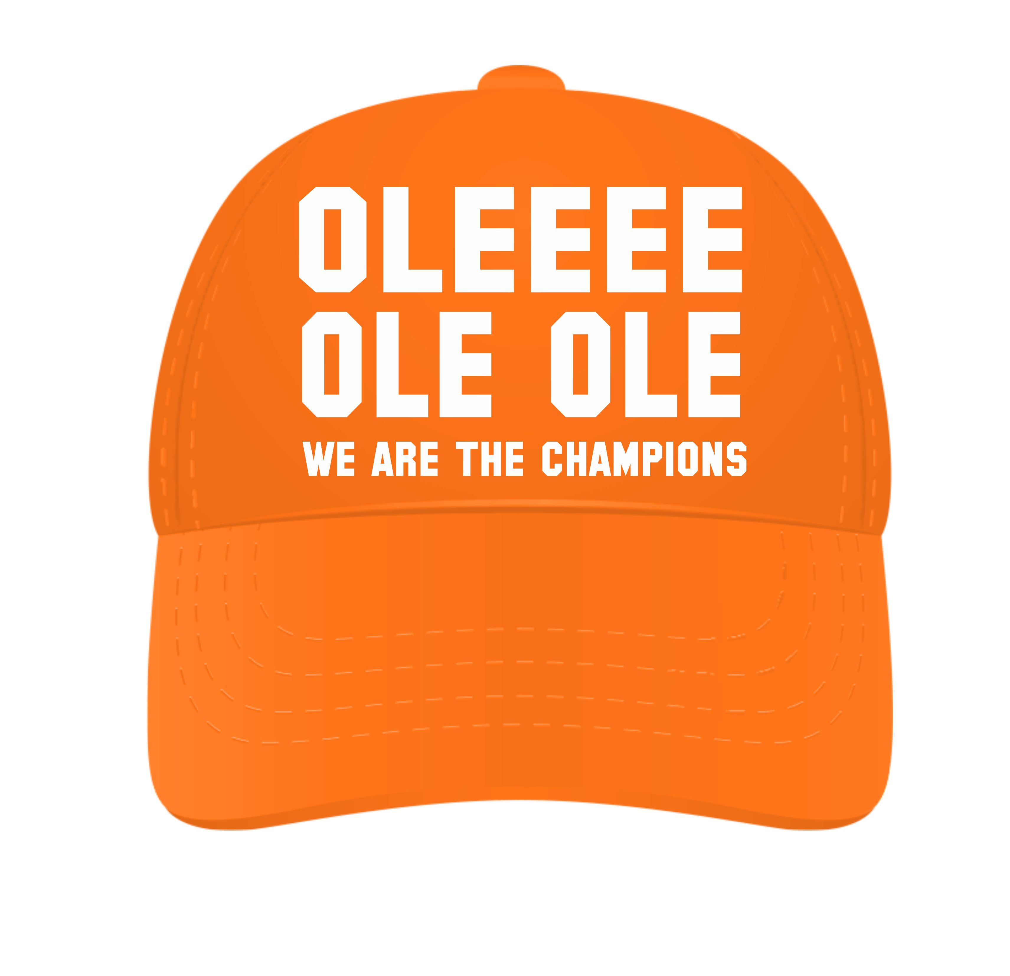 Oranje Pet oleee ole ole we are the champions