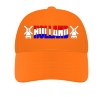 Oranje pet voor koningsdag Holland met windmolens nostalgie