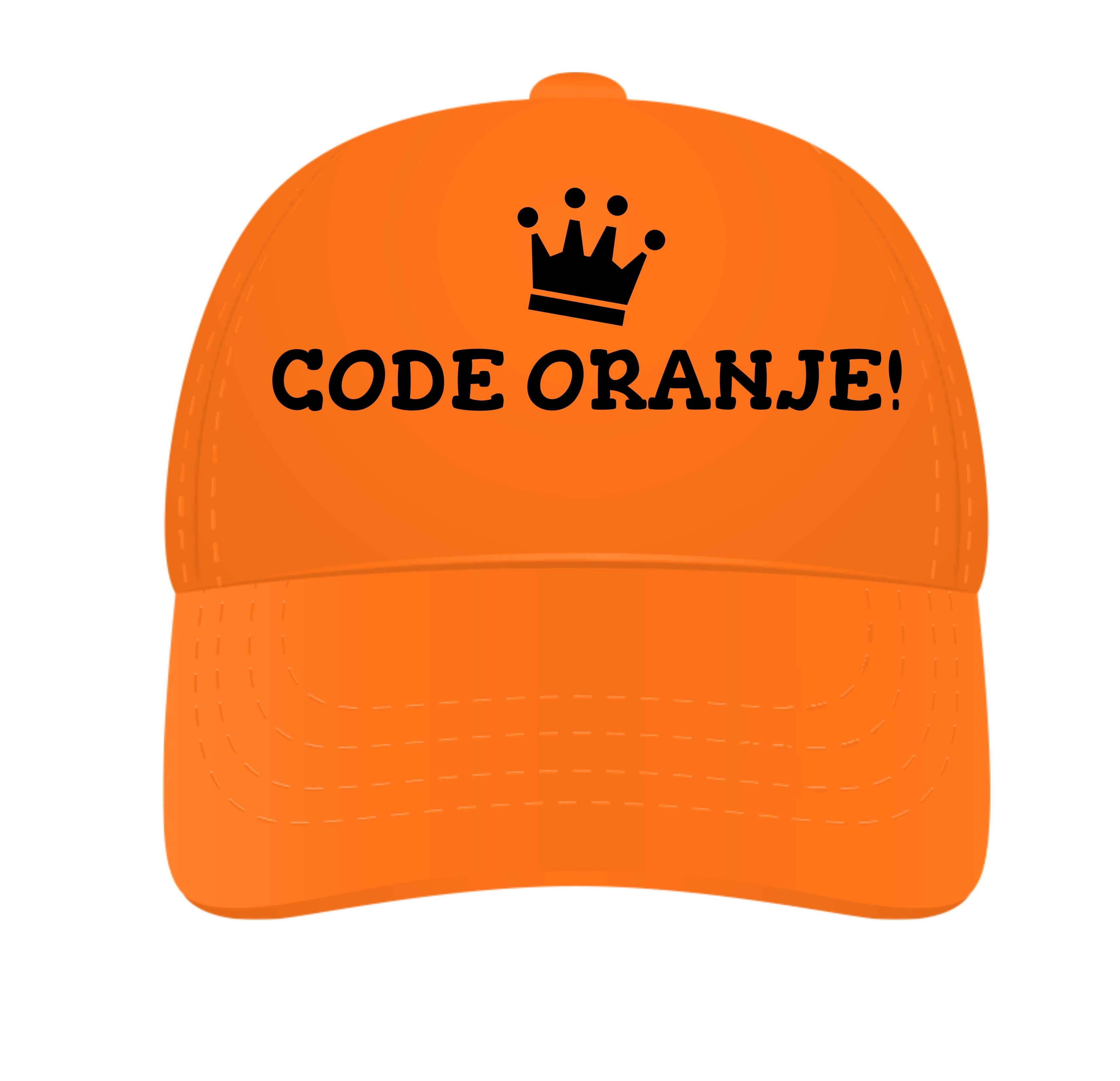 Oranje petje grappig leuk voor Koningsdag code oranje