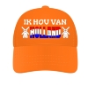 Oranje petje ik hou van Holland met molen