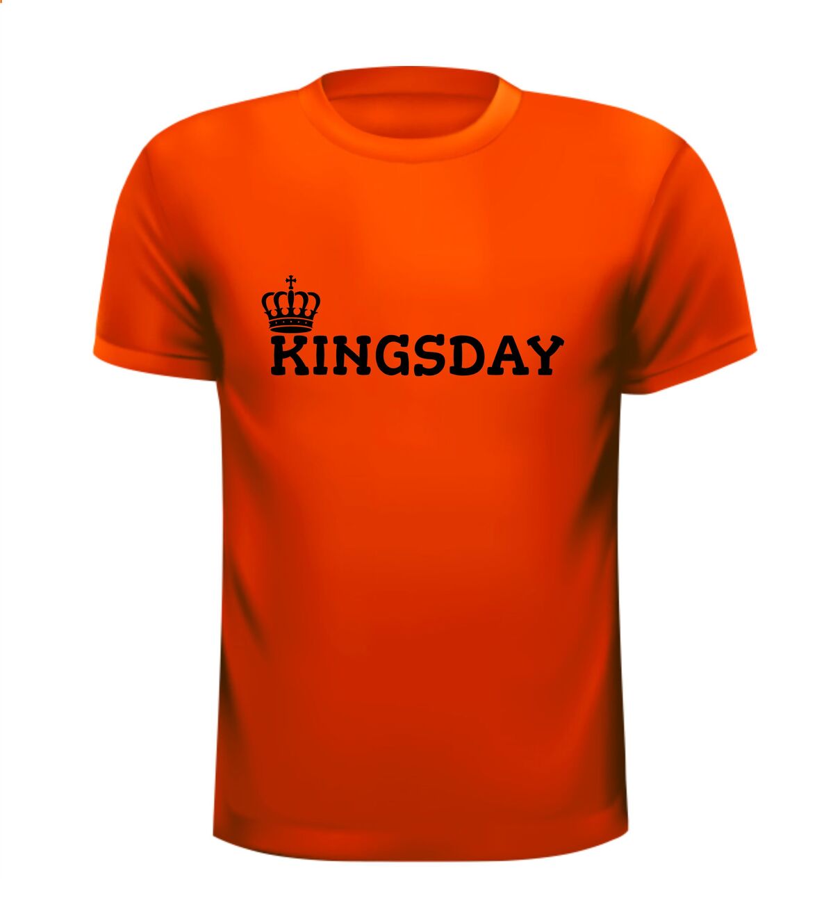 Oranje shirt Koningsdag