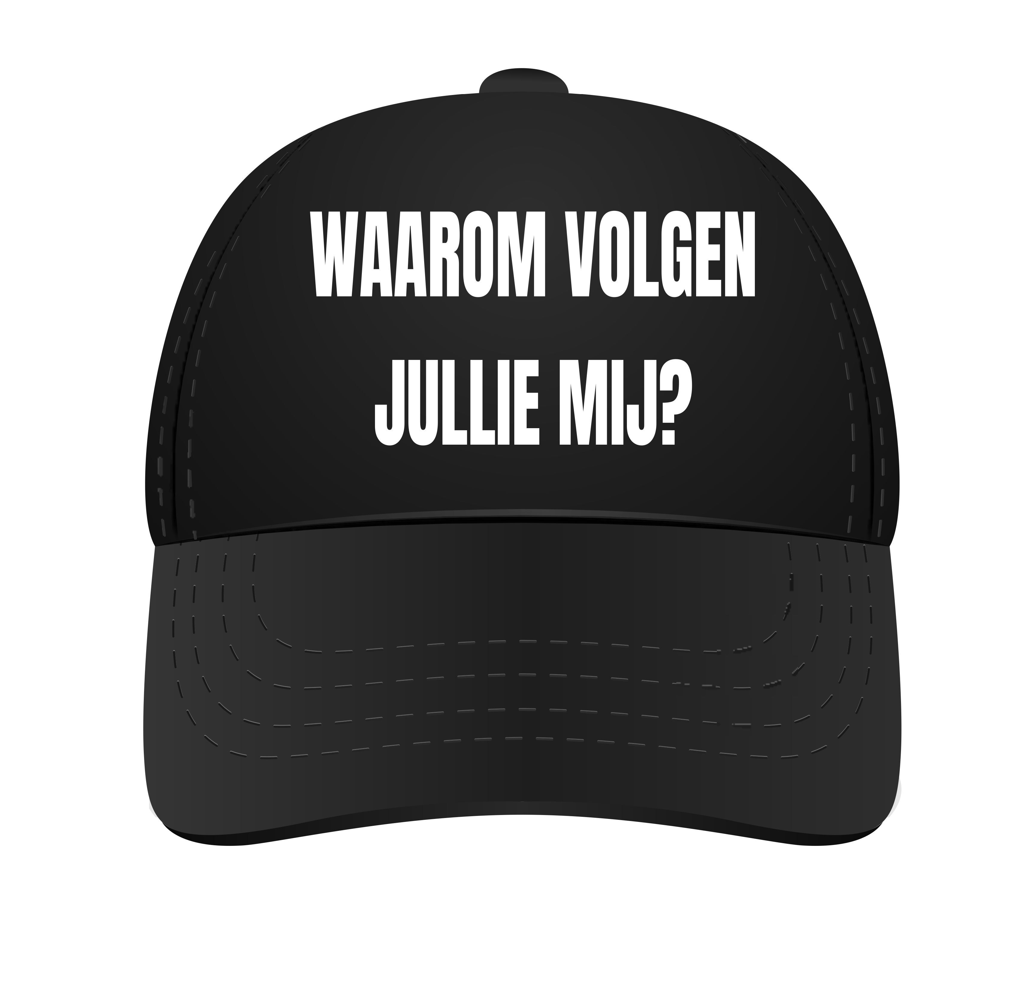 Pet waarom volgen jullie mij? Vierdaagse pet