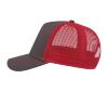 foto 3 Rapper Canvas Trucker Pet donkergrijs met rood