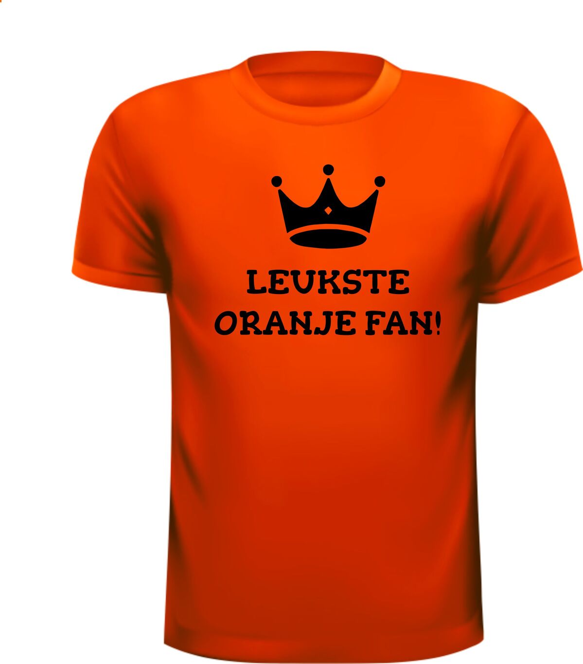 Shirtje voor de leukste oranje fan! Leuk voor Koningsdag