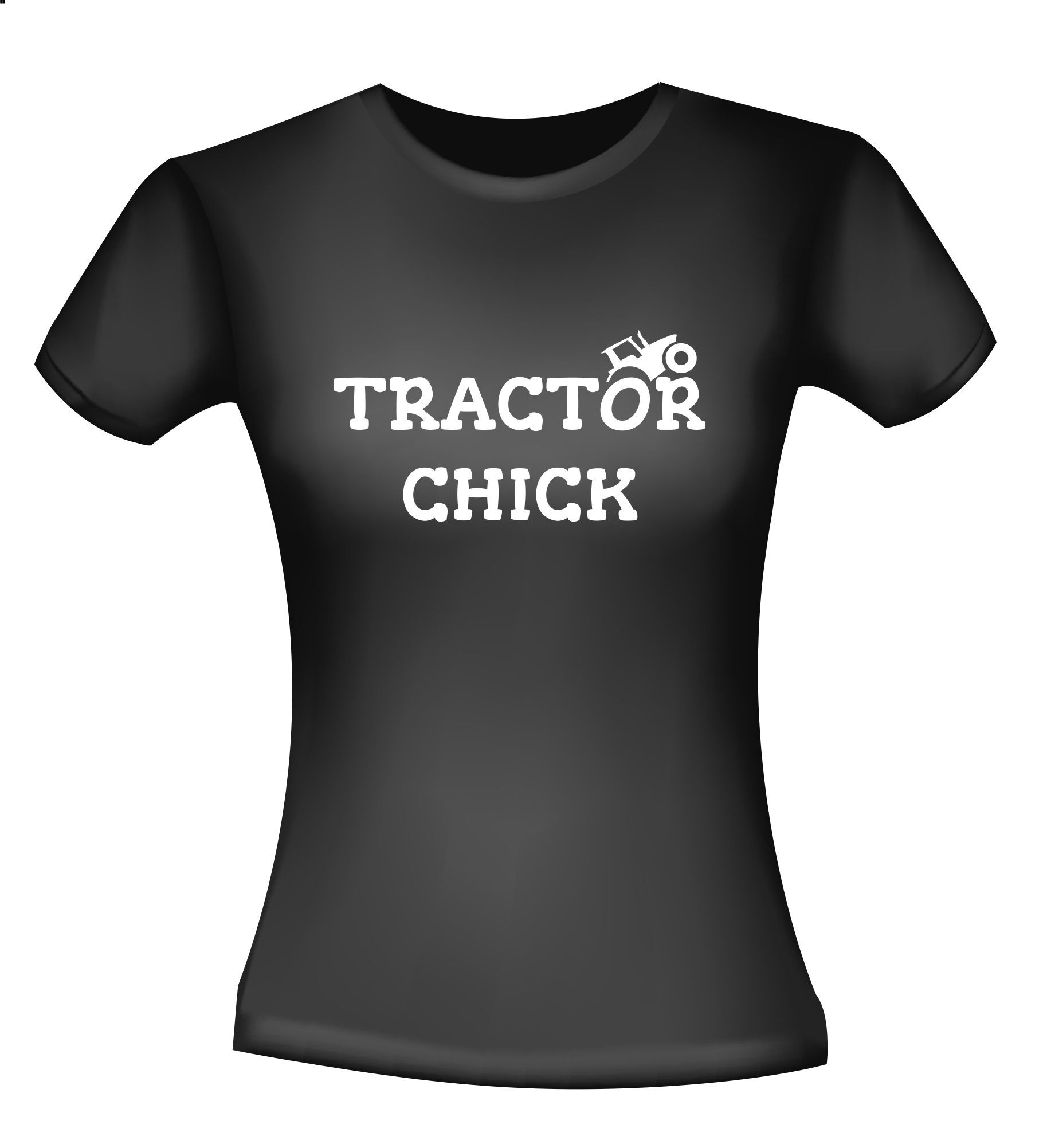 Shirtje voor een boerin voor een tractor chick
