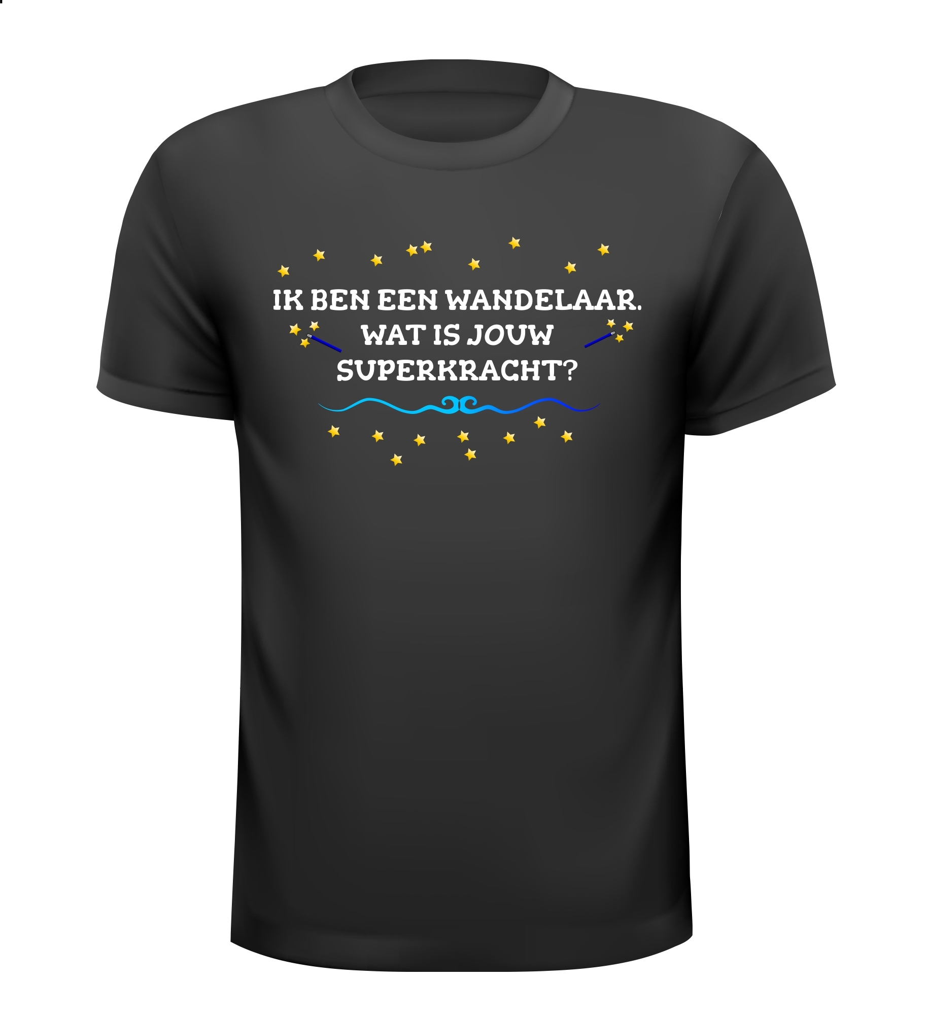 Shirtje voor een wandelaar ik ben wandelaar wat is jouw superkracht?