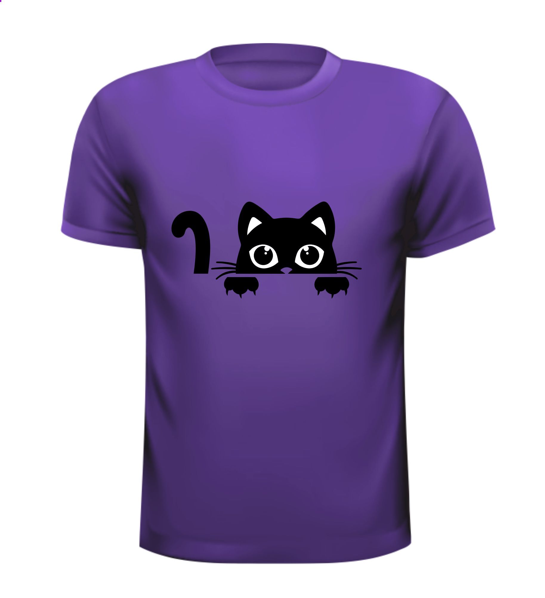 Shirtje voor katten liefhebbers poezen liefhebbers nieuwsgierige kat